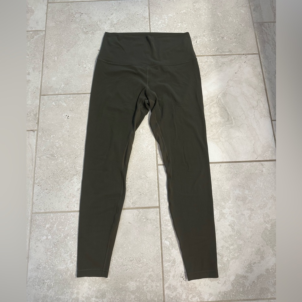 Lululemon Align Super high rise Dark Olive